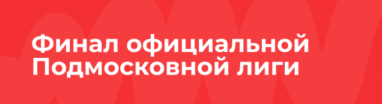 ФИНАЛ ОФИЦИАЛЬНОЙ ПОДМОСКОВНОЙ ЛИГИ. РЕЗУЛЬТАТ ИГРЫ. ИТОГИ СЕЗОНА